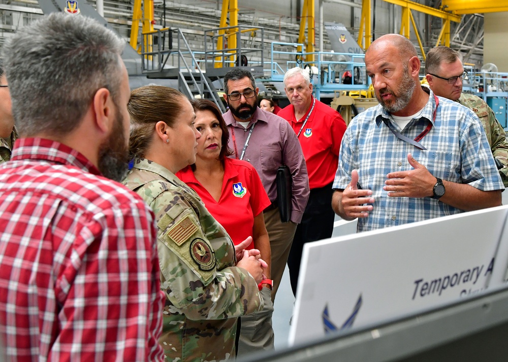 Lt. Gen. Linda S. Hurry visits Hill AFB