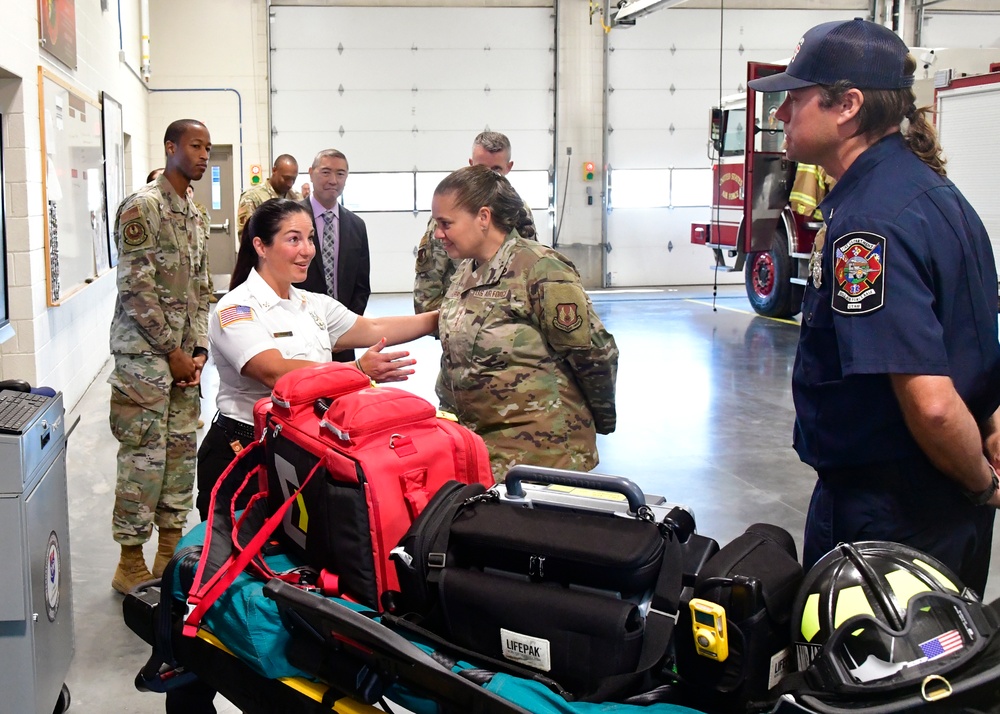 Lt. Gen. Linda S. Hurry visits Hill AFB