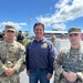 Governor DeSantis Thanks 3-265th ADA Soldiers at Perry Distribution Site