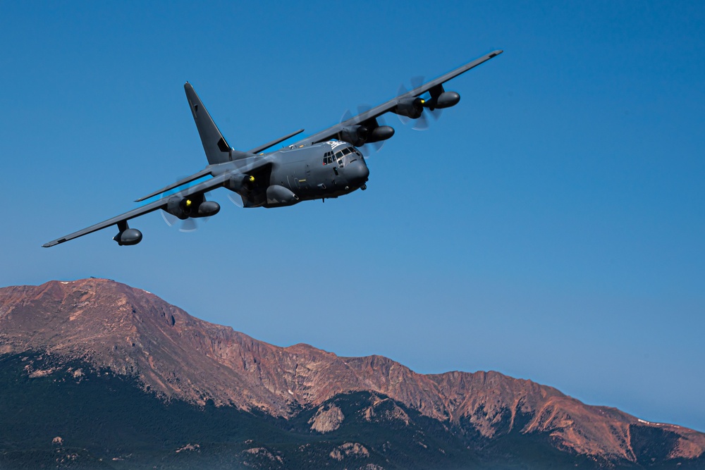 27th SOW USAFA flyover