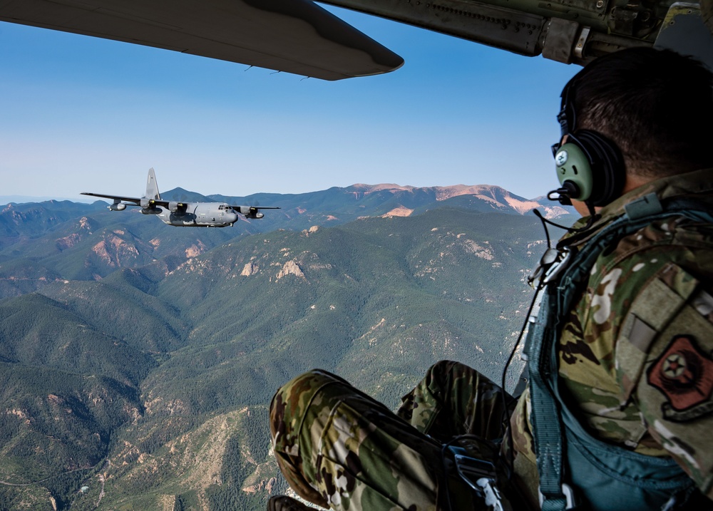 27th SOW USAFA flyover