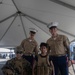 U.S. Marines set up static display during Seafair