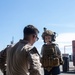 U.S. Marines set up static display during Seafair