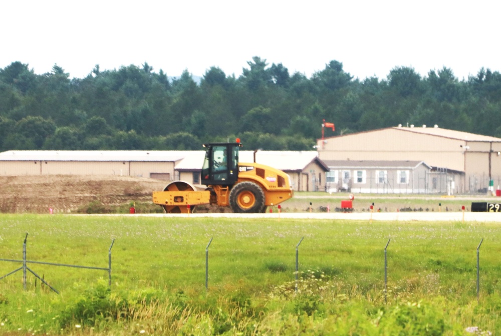 Sparta-Fort McCoy Airport undergoing improvements for taxiways, refueling apron