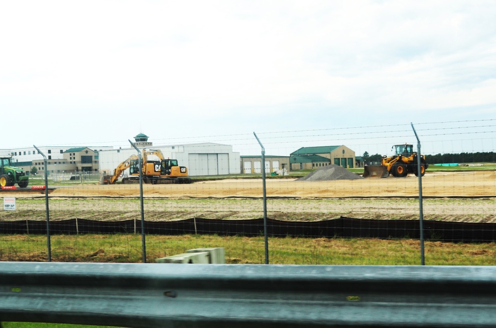 Sparta-Fort McCoy Airport undergoing improvements for taxiways, refueling apron