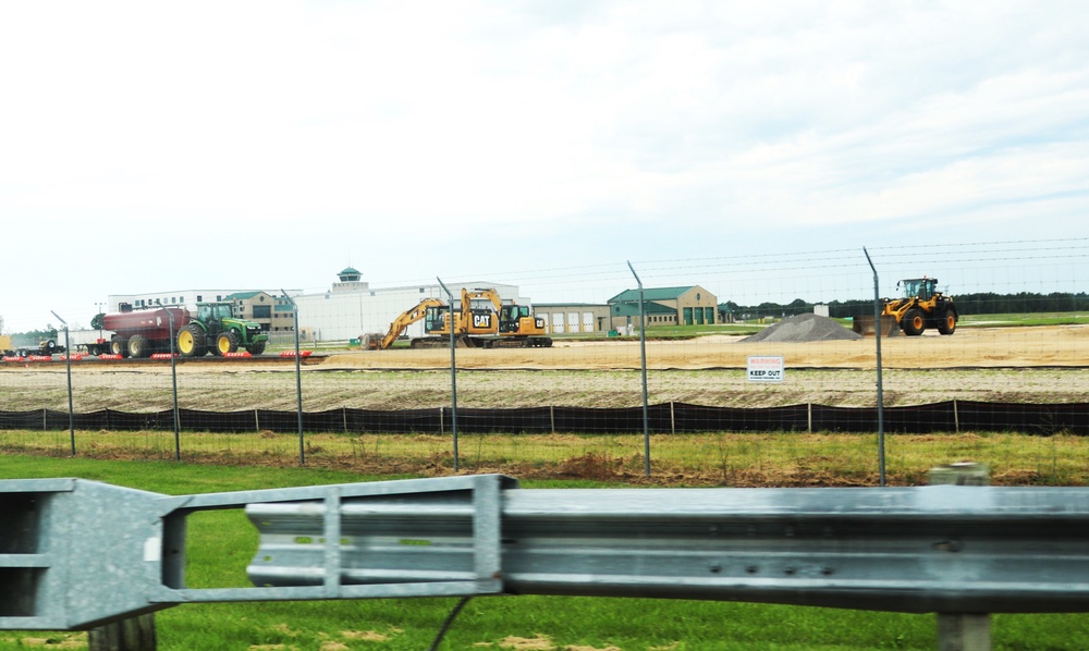 Sparta-Fort McCoy Airport undergoing improvements for taxiways, refueling apron