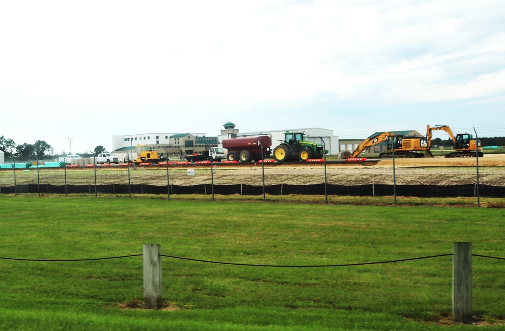 Sparta-Fort McCoy Airport undergoing improvements for taxiways, refueling apron