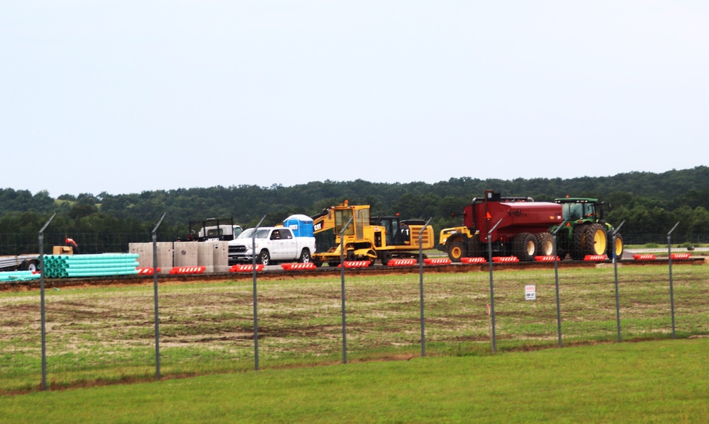 Sparta-Fort McCoy Airport undergoing improvements for taxiways, refueling apron