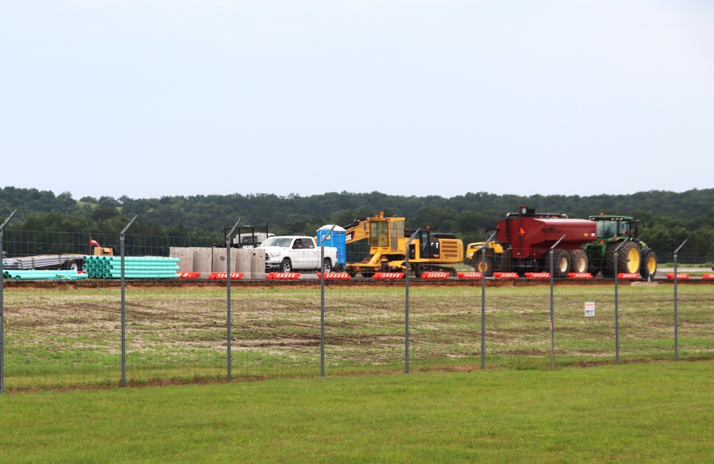 Sparta-Fort McCoy Airport undergoing improvements for taxiways, refueling apron