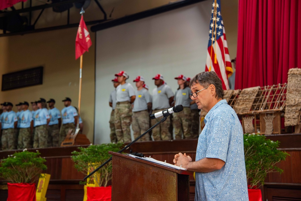 CJTFM Attends CAT Palau Turnover Ceremony