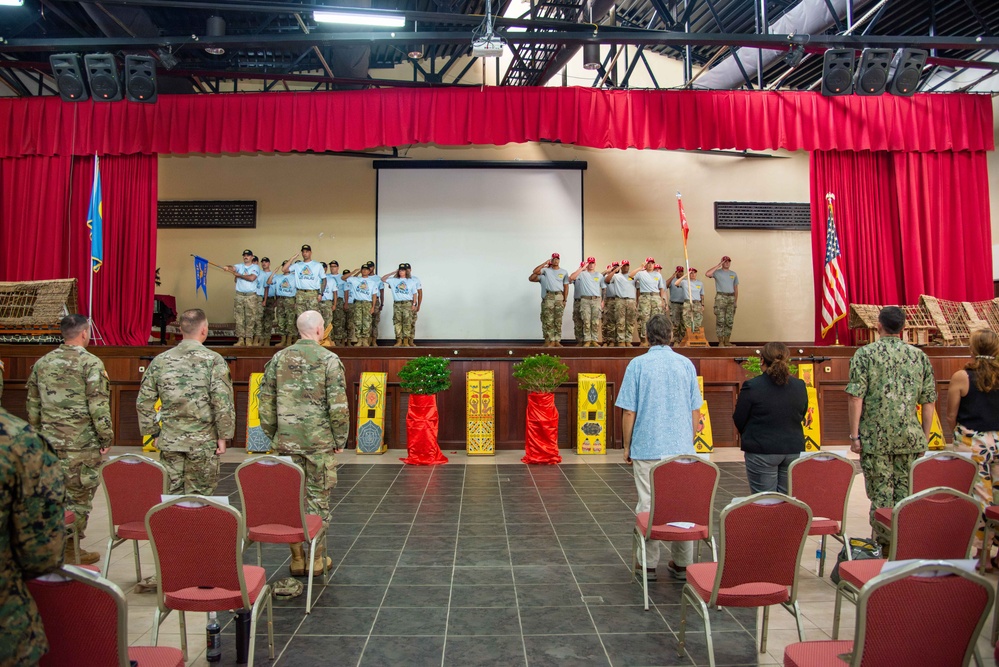 CJTFM Attends CAT Palau Turnover Ceremony