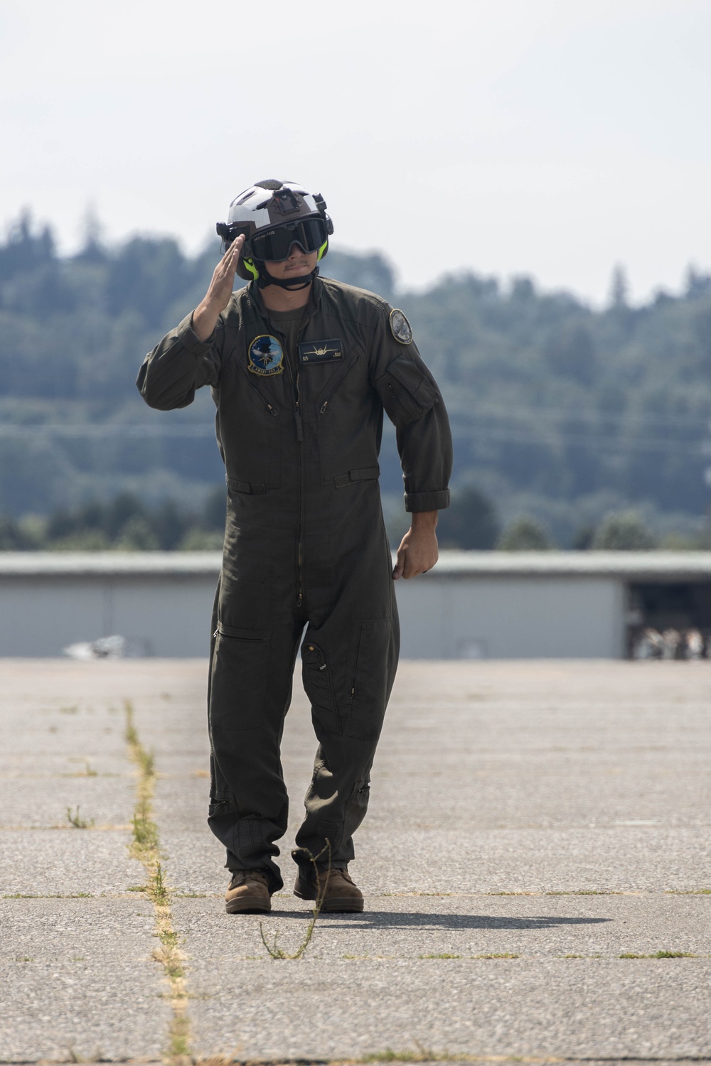 U.S. Marines conduct F-35B demonstration during Seafair