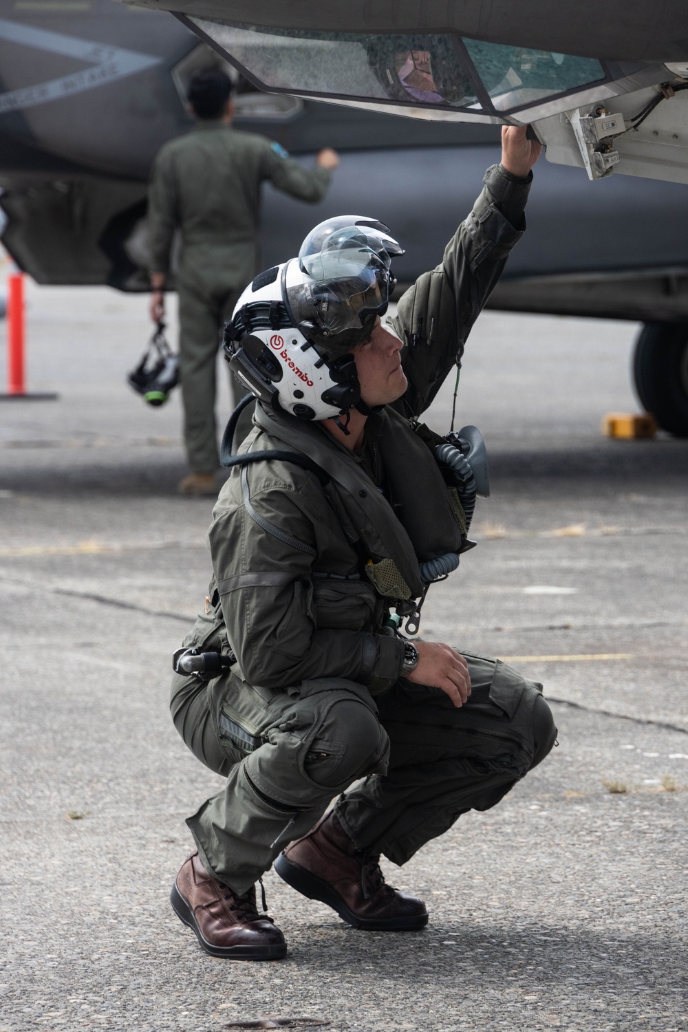 U.S. Marines conduct F-35B demonstration during Seafair