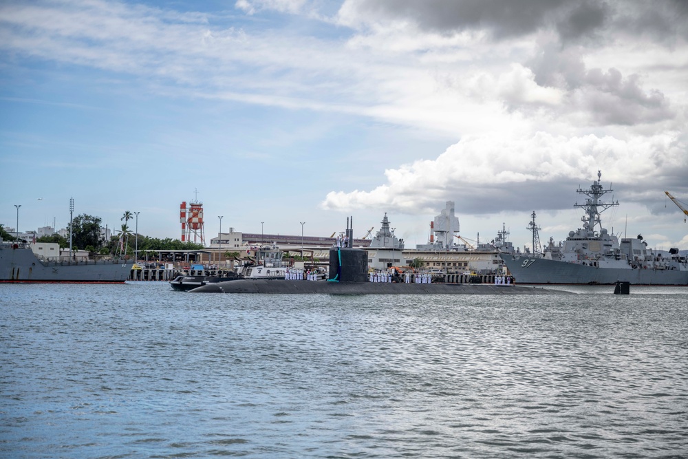 USS Charlotte (SSN 766) Return to Homeport