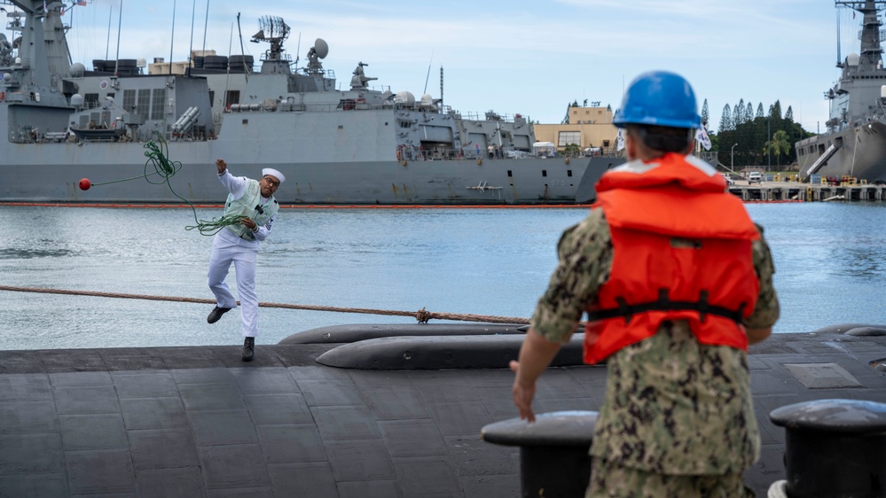 USS Charlotte (SSN 766) Return to Homeport