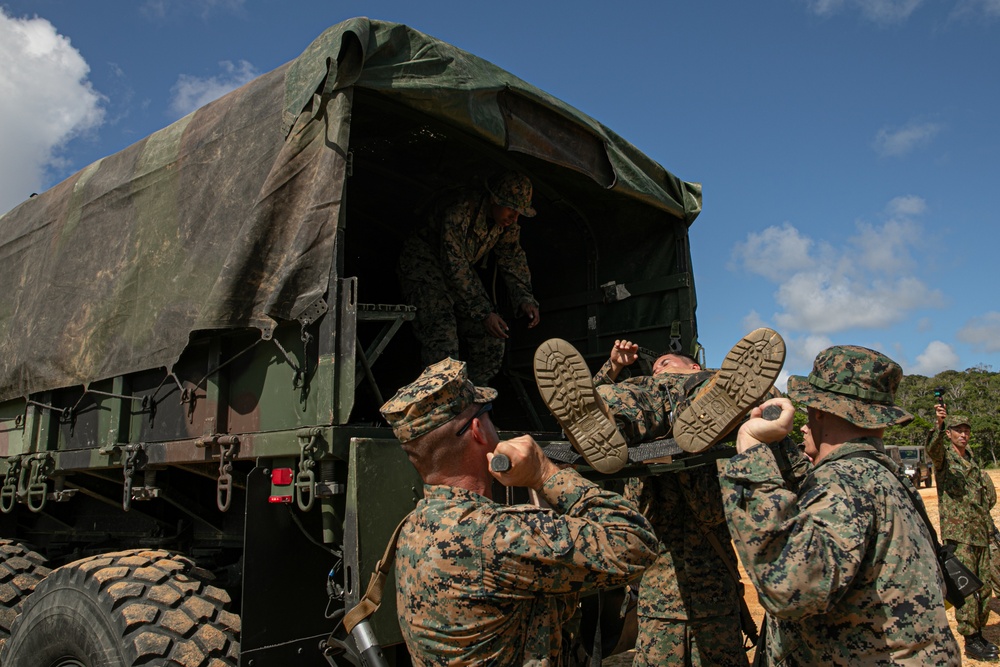 RD24 | CLB-12, JGSDF Bilateral Convoy Operations at LZ Dodo