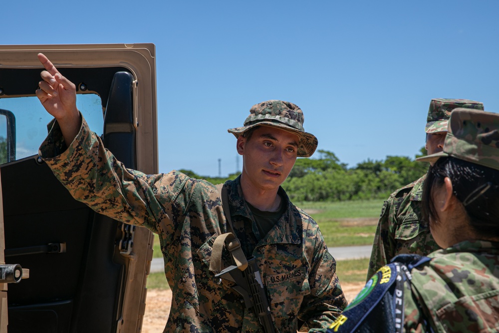 RD24 | CLB-12, JGSDF Bilateral Convoy Operations at LZ Dodo