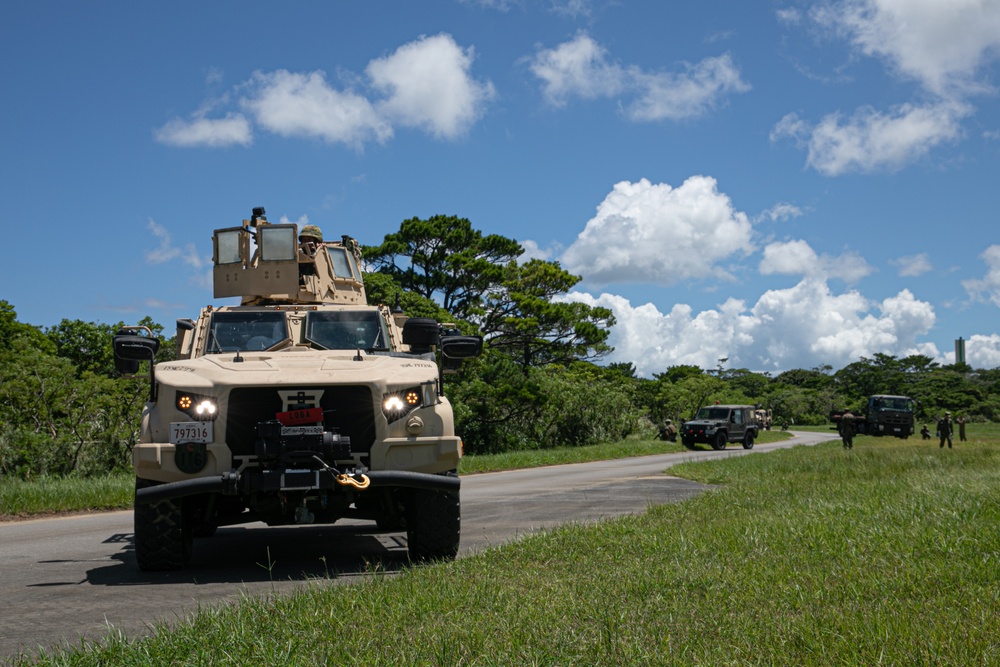 RD24 | CLB-12, JGSDF Bilateral Convoy Operations at LZ Dodo