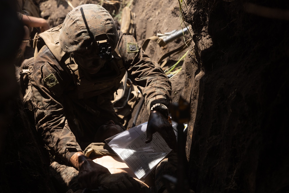  RD 24 | Marines and Corpsmen Treat Simulated Casualties During Resolute Dragon