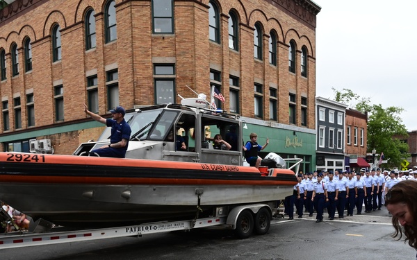 Coast Guard celebrates Rockland as a Coast Guard City