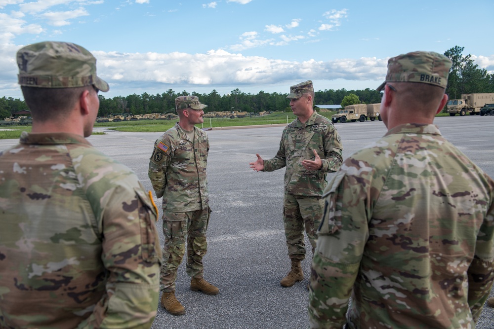 South Carolina Guardsmen Awarded Florida State Active Duty Ribbon