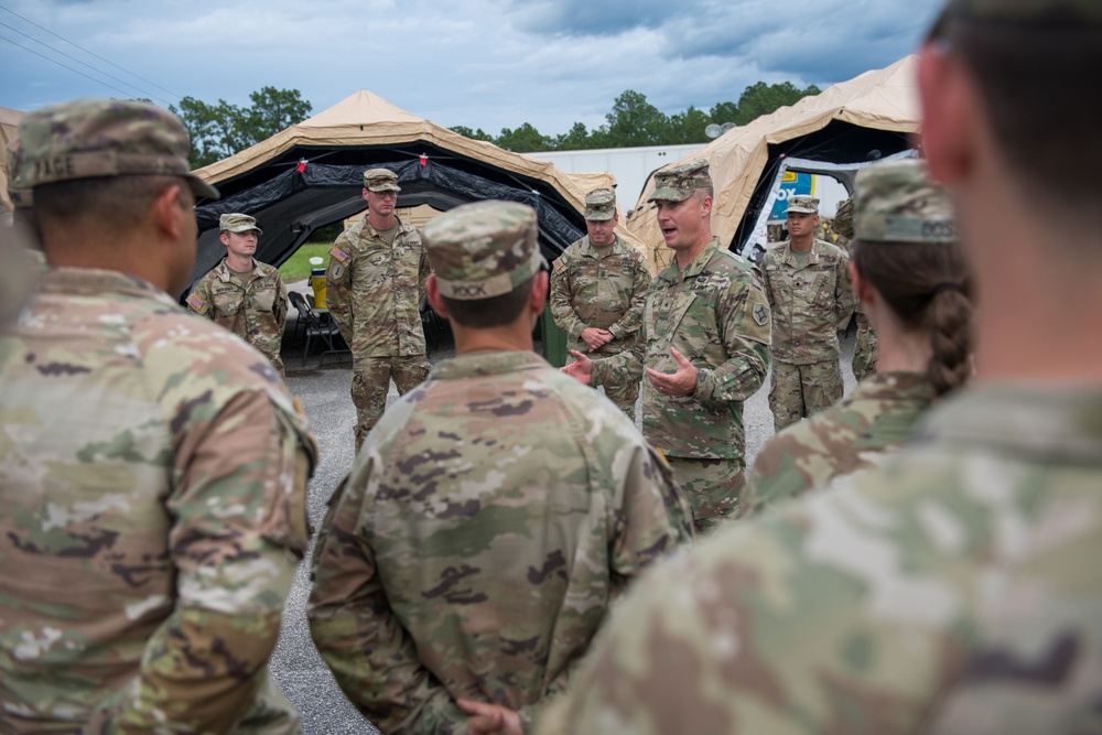 South Carolina Guardsmen Awarded Florida State Active Duty Ribbon