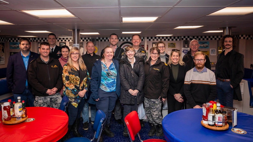 USS Emory S. Land Hosts Tour for Visitors in Adelaide, Australia