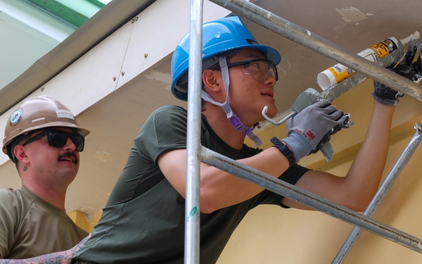 Seabee’s in the Amphibious Construction Battalion ONE Work Side-By-Side with Republic of Korea Navy and Philippine Armed Forces
