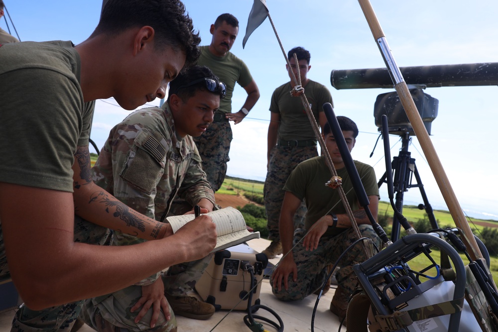 Marines with 3D Intel. Bn. Conduct Maritime Surveillance