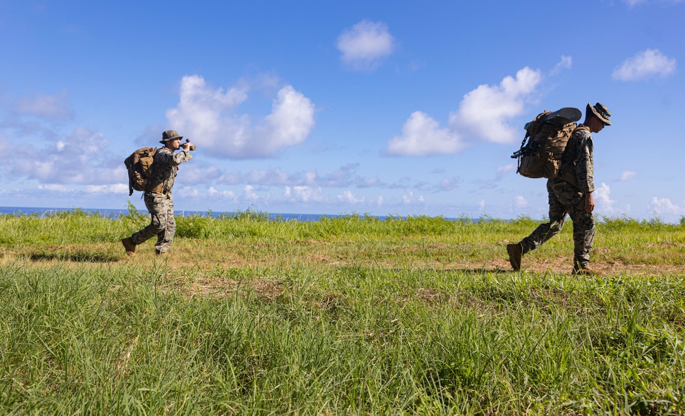 Marines with 3D Intel. Bn. Conduct Maritime Surveillance