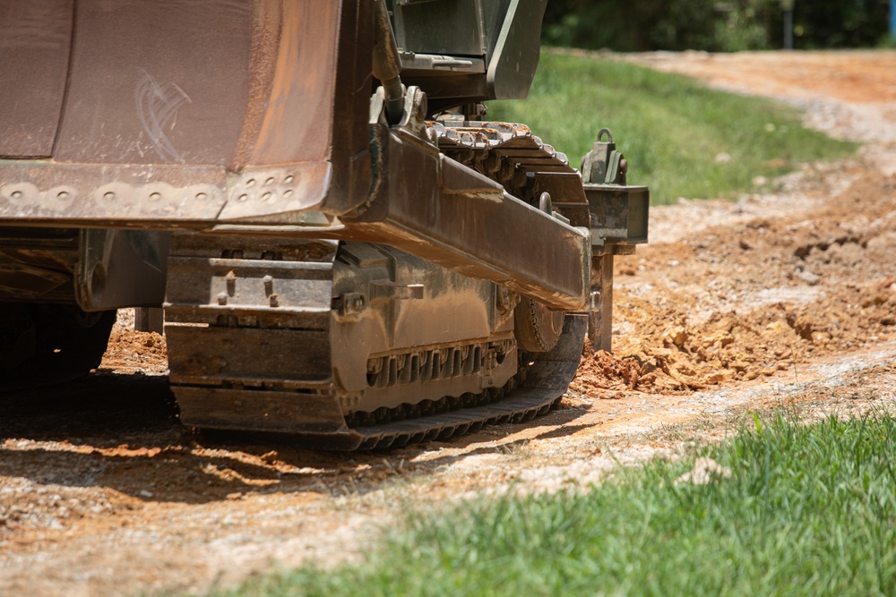 RD24 | 9th ESB Constructs a Road at Camp Hansen CTA