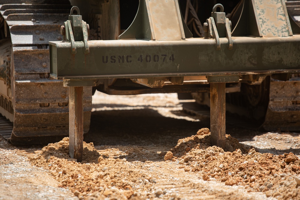 RD24 | 9th ESB Constructs a Road at Camp Hansen CTA