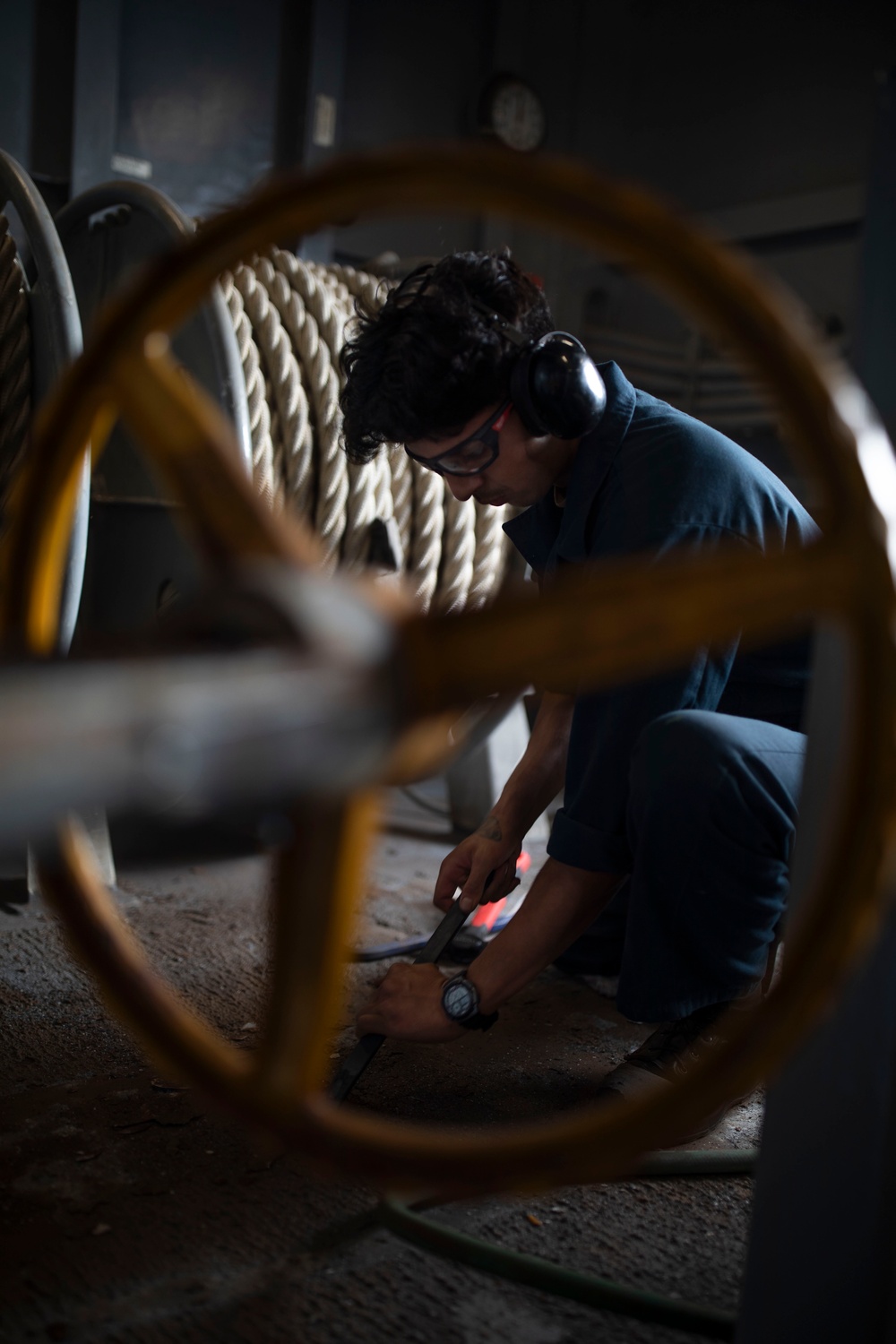 Underway Maintenance Aboard USS Tripoli