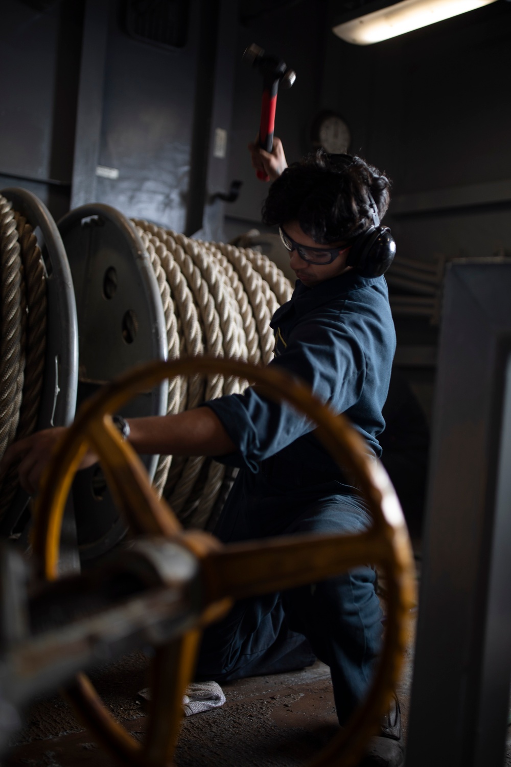 Underway Maintenance Aboard USS Tripoli