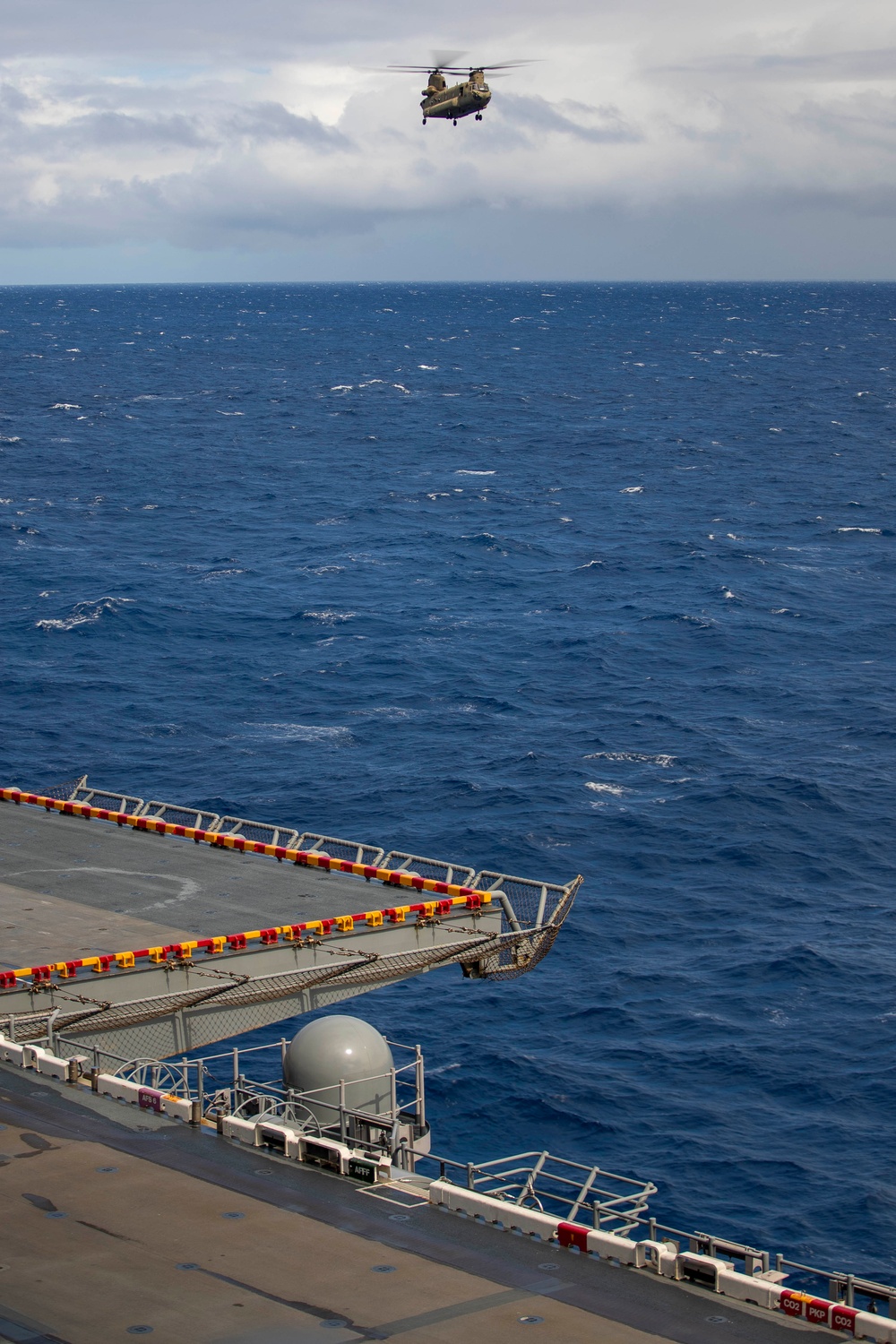 USS Tripoli Flight Operations