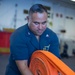 USS Tripoli Sailors Conduct Hydrostatic Test