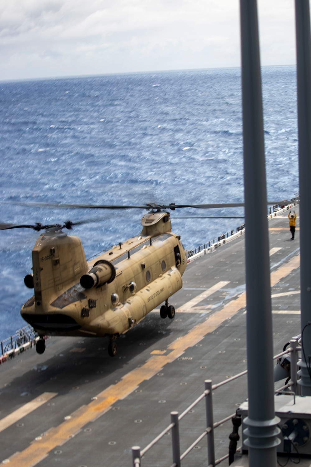 USS Tripoli Flight Operations