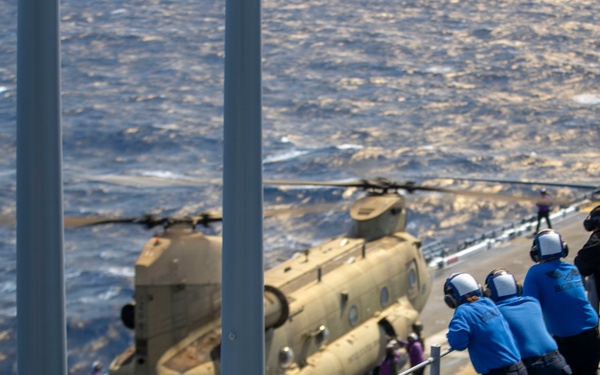USS Tripoli Flight Operations
