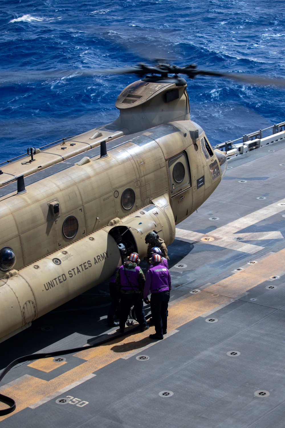 USS Tripoli Flight Operations