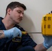 USS Tripoli Battle Lantern Repair