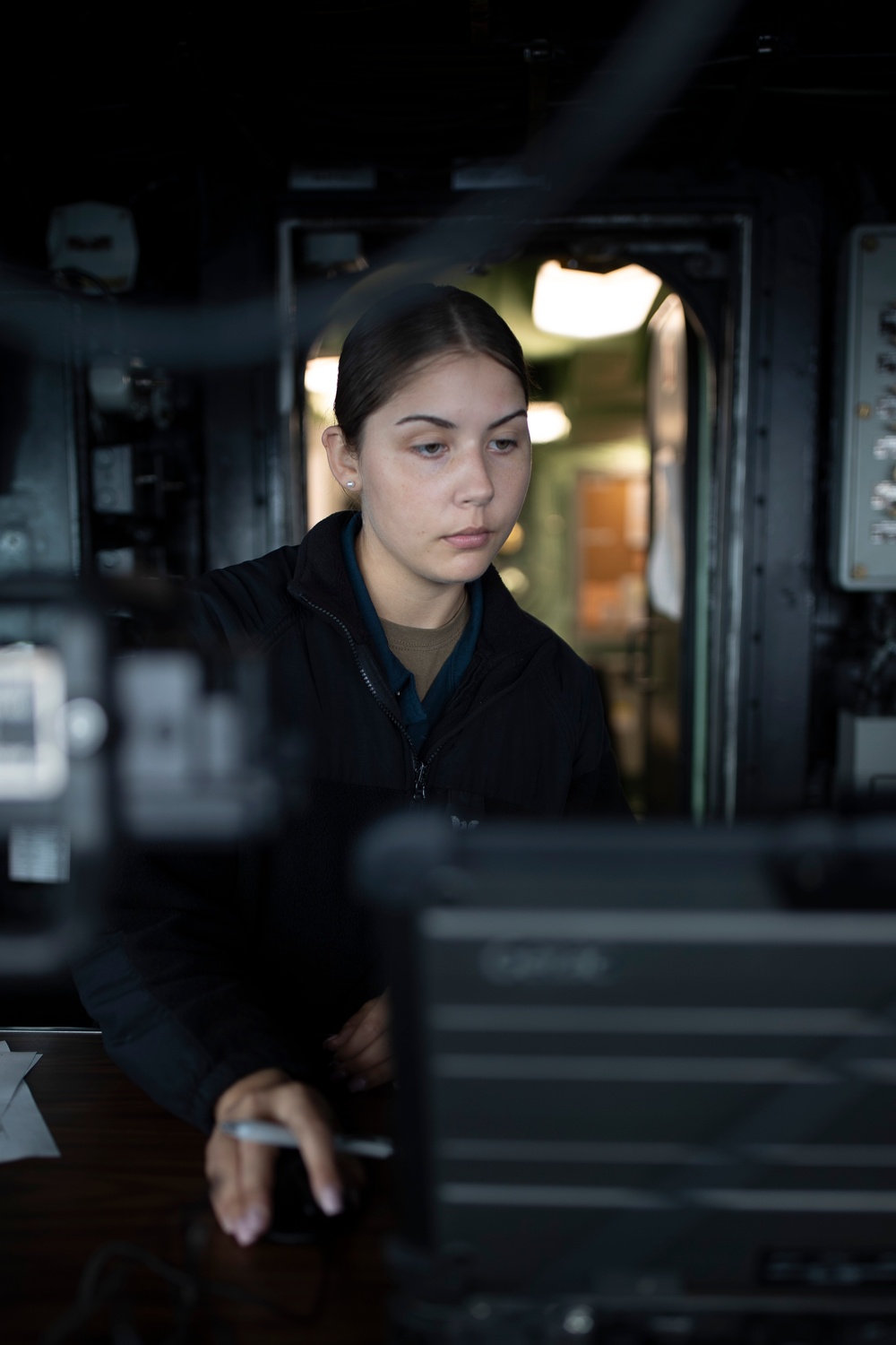 Bridge Operations Aboard USS Tripoli