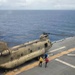 U.S. Army Chinook helicopter operations aboard USS Tripoli