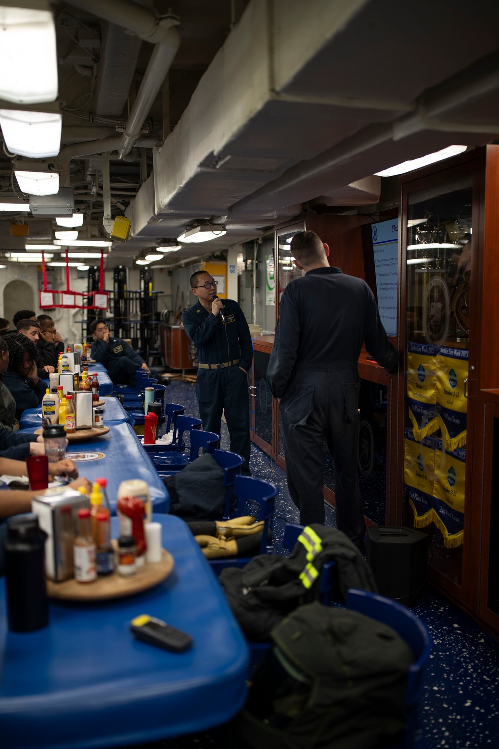 Electrical Safety Training Conducted Aboard USS Tripoli