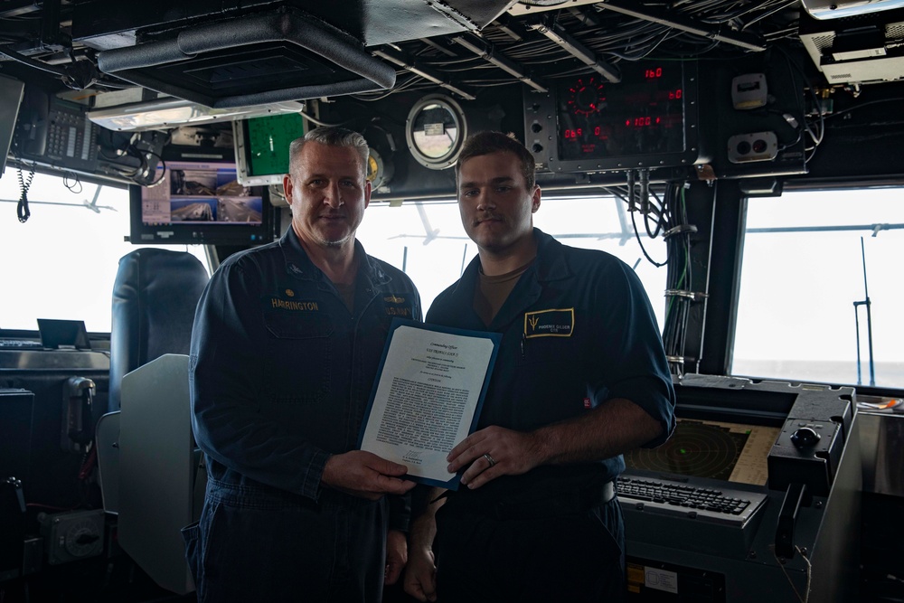 USS Tripoli Hardchargers of the Month