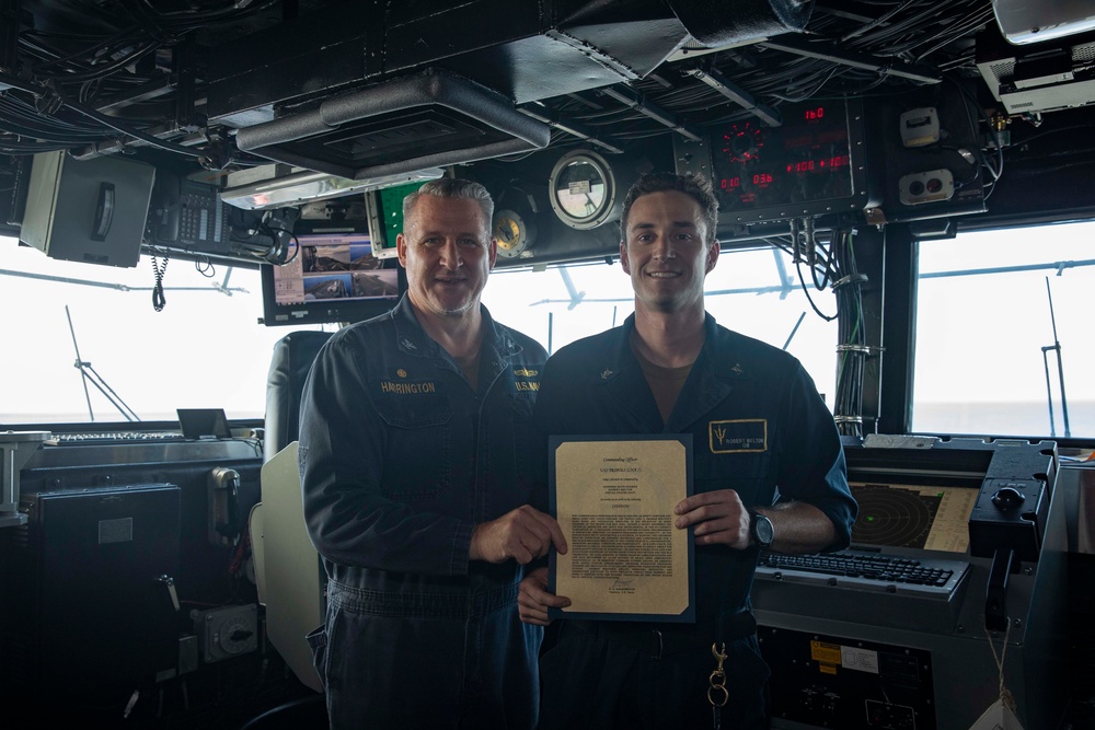 USS Tripoli Hardchargers of the Month