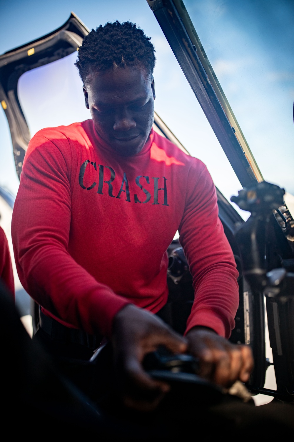 USS Tripoli Crash Training