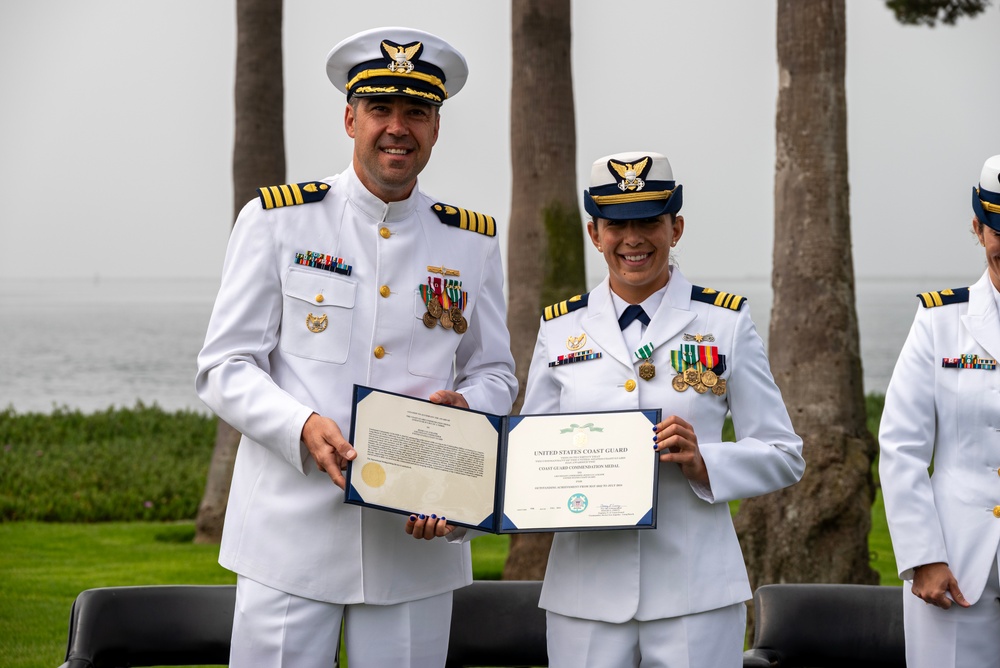 U.S. Coast Guard Station Los Angeles-Long Beach Change of Command Ceremony