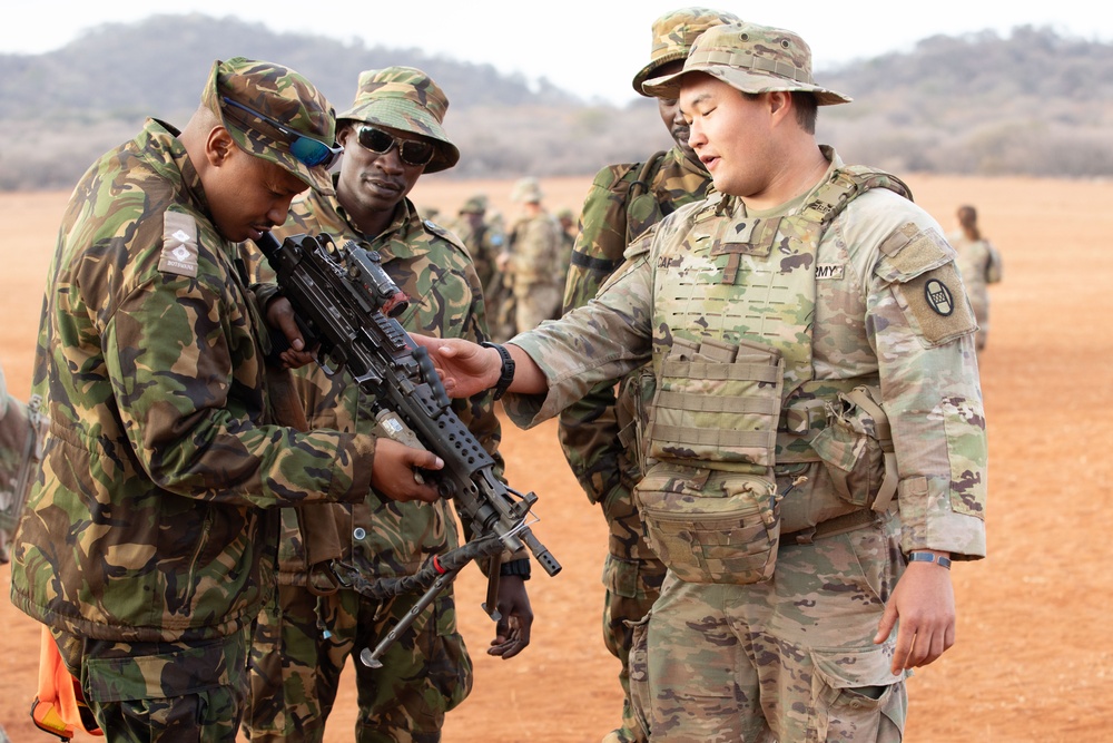 North Carolina National Guard, Botswana conduct reflexive fire training