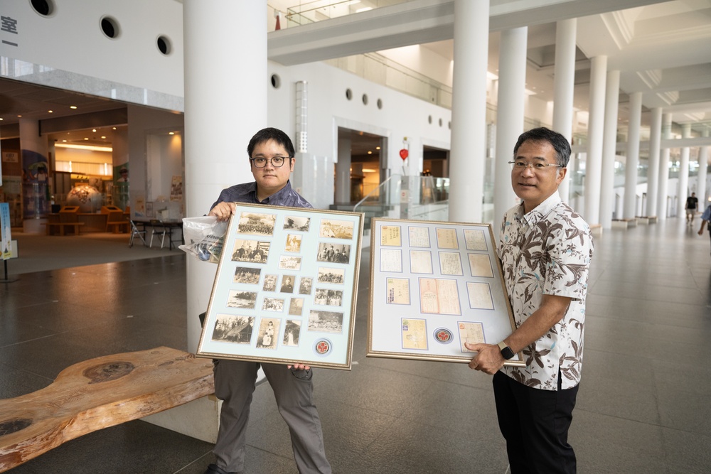 US Airman Returns World War II Artifacts Back to the Japanese people