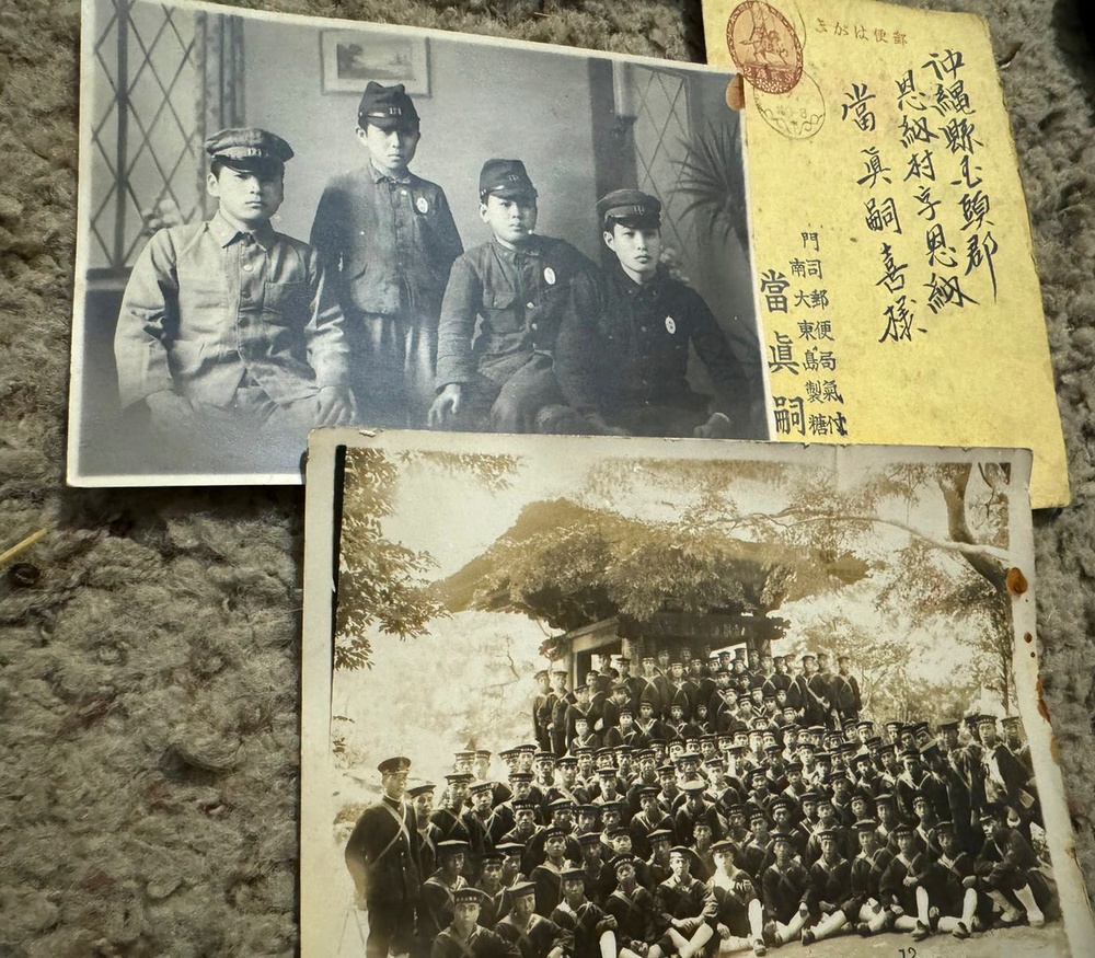 US Airman Returns World War II Artifacts Back to the Japanese people.